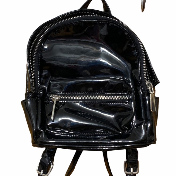 Black Mini Backpack - Picture 2 of 5